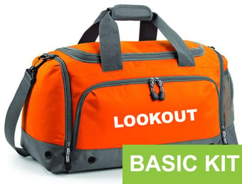 picture of Rail Track Lookout Kit - With Exclusive Collapsible Pole - In Handy Marked Orange Bag - [UP-K044/150080-OR]