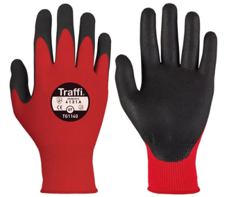 picture of TraffiGlove Morphic 1 MicroDex Ultra Coating Gloves - Size 11 - Pack of 10 - TS-TG1140-11X10 - (AMZPK2)