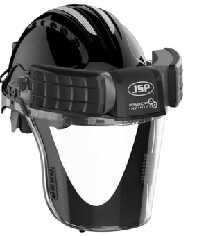 picture of JSP - Powercap Infinity Powered Respirator - Complete Unit - Black - [JS-CEA646-001-100] - (SB) 