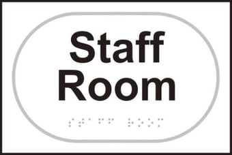 picture of Spectrum Staff Room – Taktyle 225 x 150mm - SCXO-CI-TK2486BKWH