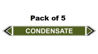 picture of Flow Marker - Condensate Water - Green - Pack of 5 - [CI-13423]