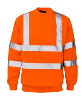 picture of Hi Vis Orange Sweatshirts