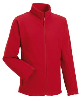 picture of Russell Men's Full Zip Outdoor Fleece - Red - BT-8700M-RED