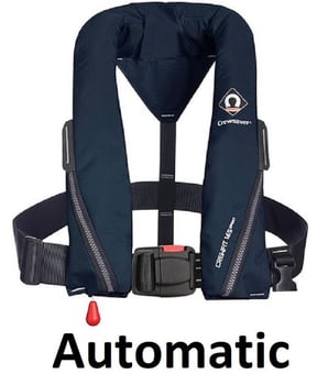 picture of Crewsaver Crewfit 165N Automatic Navy Blue Sport Lifejacket - [CW-9710NBA]