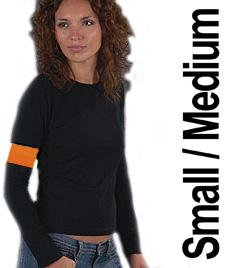 picture of Yoko Waterproof Orange Arm Band Small/Medium 10 x 45cm - Single - [YO-HVW066-ORANGE-S/M]