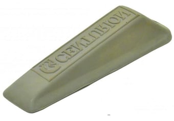 Picture of Grey Rubber Door Wedges - 120mm - Pack of 10 - [CI-RP18L]