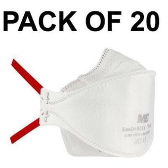 picture of 3M Aura Particulate Respirator 9330+Gen3 Unvalved - Pack of 20 - [3M-9330+Gen3] - (NICE)