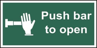 Picture of Spectrum Push bar to open - SAV 300 x 150mm - SCXO-CI-12136