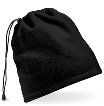 picture of Beechfield Suprafleece Snood/Hat Combo - Black - [BT-B285-BLK]