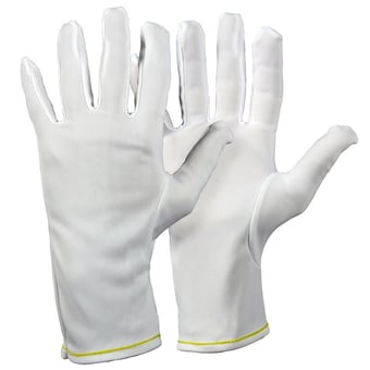 Picture of Rostaing TN27NS Polyamide Yarn Handling White Gloves - MC-TN27NS