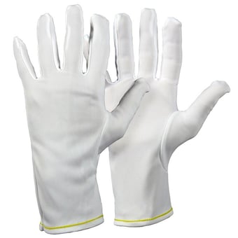 picture of Rostaing TN27NS Polyamide Yarn Handling White Gloves - RSG-TN27NS