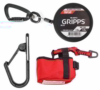 picture of Gripps Battery Catch Holster Belt Retractor Kit - [GPS-H02032P]