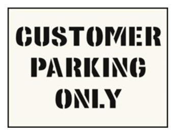 picture of 400 x 600mm Stencils