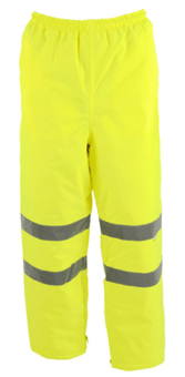 picture of Waterproof Yellow Padded Work Trousers - BI-20 - (HP)
