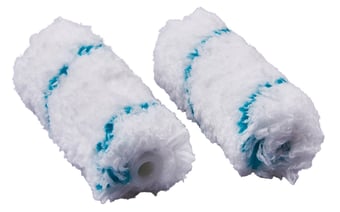 picture of Amtech 2 Piece 100mm Long Pile (18mm) Roller Sleeve - Microfibre - [DK-G4455]