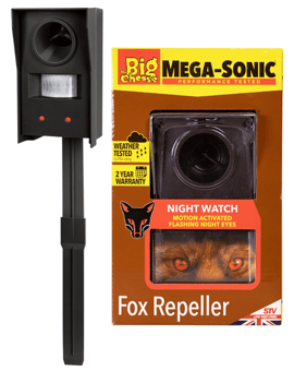 picture of The Big Cheese Mega-Sonic Fox Repeller - [BC-STV608]