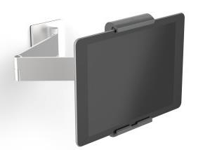 picture of Durable - Tablet Holder Wall Arm - Silver - 95 x 225 x 170mm - [DL-893423]