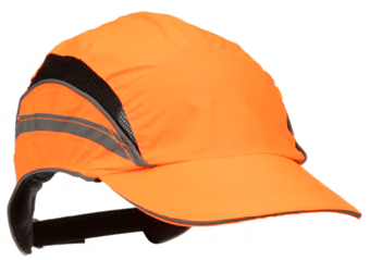 picture of 3M First Base 3 Bump Cap Classic - High Visibility Orange - Standard Peak - [3M-2021875]
