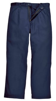 Picture of Portwest BZ30 - Bizweld Work FR Trousers - Navy - Regular Leg - PW-BZ30NVR