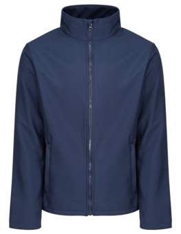 Picture of Regatta Men's Eco Ablaze Softshell Jacket - Navy/Navy - AP-TRA728-NVYNVY