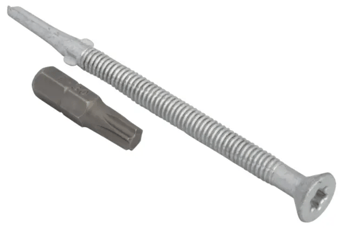 Picture of TechFast Roofing Screw - Timber - Steel - Heavy Section - 5.5 x 85mm - Supplied as Pack of 50 - [TRSL-TB-FORTFCH5585]
