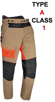 picture of Solidur Sofresh Chainsaw Type A Trousers - 125g - SG-FRPA - (DISC-R)