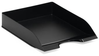 picture of Durable - Letter Tray Basic - Black - 337 x 253 x 63mm - Pack of 6 - [DL-1701672060]