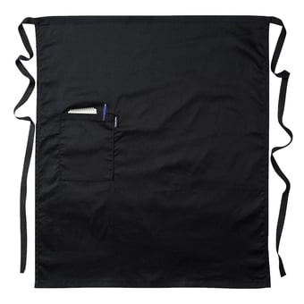 Picture of Portwest - Black Waist Apron with Pocket - [PW-S794BKR]
