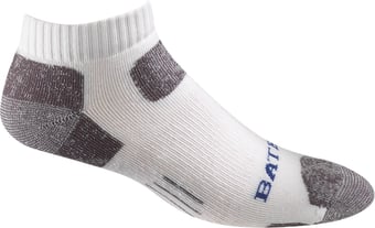 Picture of Bates - Tactical Uniform Ankle Sock - White - Low Cut - [BF-PE5500-WHT]