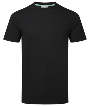 picture of Portwest EC195 Organic Cotton Recyclable T-Shirt Black - PW-EC195BKR