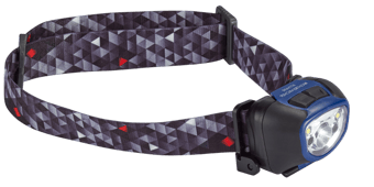 picture of Rechargeable LED Headtorch - Standard LI-ion Battery - 340 Lumens - 3 Light Modes - IP 65 Rated - [NS-NSHT340R] - (DISC-W)