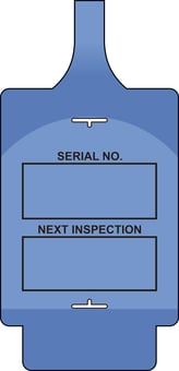 Picture of AssetTag Flex - Inspection 1 (Pk 50 Blue) - [SCXO-CI-TGF0150B]