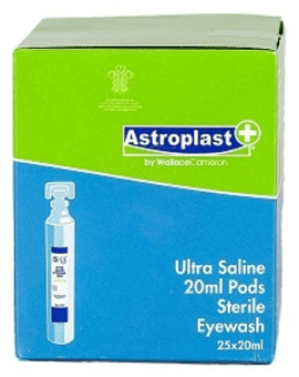 picture of Astroplast Sterile Saline Pods 20ml - Box of 25 - [WC-2405006]