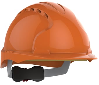 Picture of Jsp EVO3 Safety Helmet Wheel Ratchet Vented Orange - [JS-AJF170-000-800]