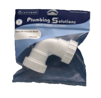 Picture of 32mm Plastic Compression 90 Deg Knuckle Bend - CTRN-CI- PA291P