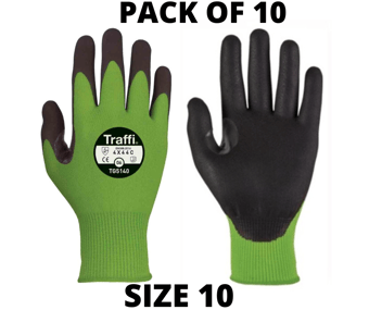 picture of TraffiGlove TG5140 Morphic 5 Cut Protection Handling Gloves - Pair - Pack of 10 - TS-TG5140-10X10 - (AMZPK)