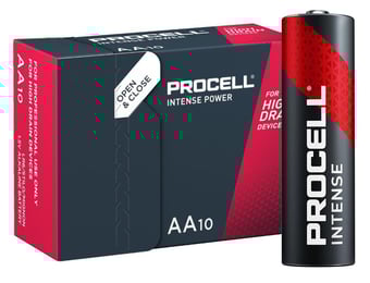 Picture of Procell - Intense Power AA 1.5V Batteries - Pack of 10 - [BRH-AAINTB10]