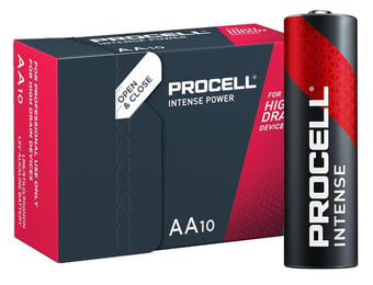 Picture of Procell - Intense Power AA 1.5V Batteries - Pack of 10 - [HQ-IPC1500]