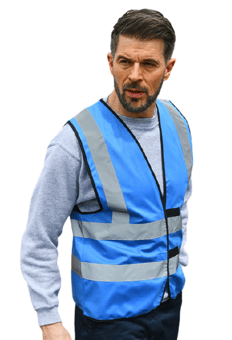 Picture of Korntex Royal Hi Vis Vest - AP-KXVESTRO