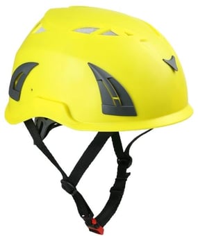 Picture of HoffGuard Safety Linesman Climbing - Yellow Helmet - [HG-AU-YE] - (DISC-W)