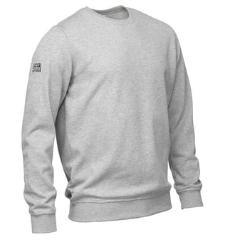 picture of JCB - Basic Grey Sweatshirt - 300gsm - PS-D+AG