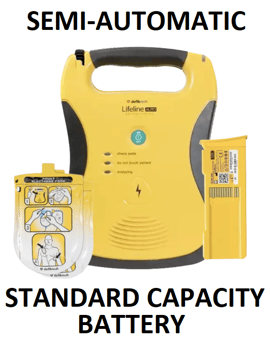picture of Defibtech Lifeline AED Semi-Automatic Defibrillator Standard Capacity - [ORT-DCF-E100SG-UK] - (LP) - (DISC-X)