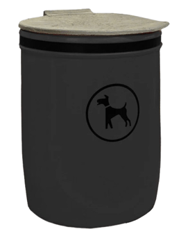 picture of Melba Swintex Wall Mounted Doggy Litter Bin 40L - Black - [MLB-2DB-BLK]