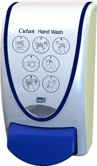 picture of Deb ProLine Clinical Range 1L Dispenser - Step 1 Blue - [BL-PROB01HW]