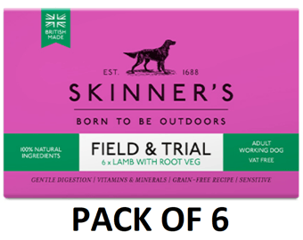picture of Skinners FT Adult Wet Dog Food Lamb & Root 6 x 390g - [CMW-SFTWL0]