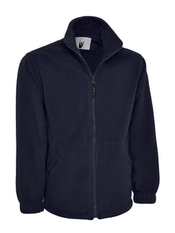 Picture of Uneek Classic Full Zip Micro Fleece Jacket - Navy Blue - UN-UC604-NVY