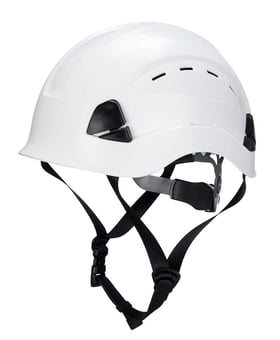 picture of Portwest - PS73 - Height Endurance Mountaineer White Helmet - [PW-PS73WHR] - (LP)
