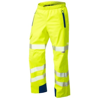 Picture of Lundy - Yellow High Performance Waterproof Overtrouser - LE-L20-Y
