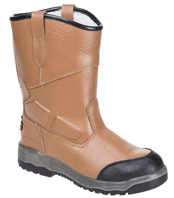 picture of S3 - SRC - Portwest - FT13 - Steelite Rigger Boot Pro S3 CI - Tan - Conforms to EN ISO 20345 - [PW-FT13TAR]