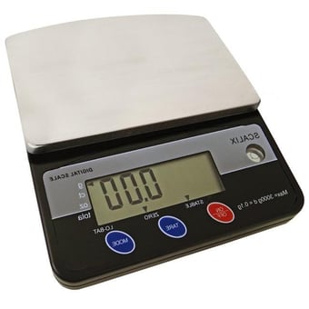 picture of ATP - Precision Weighing Balance - 230 x 180 x 60mm - 3000g Capacity - d=0.1g - Supplied with Battery - [AI-FGL-3001]